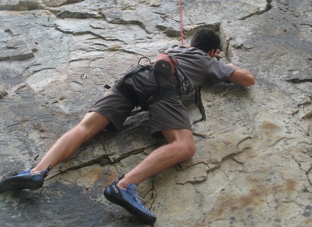  arrampicata su roccia 